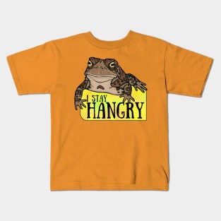 Stay Hangry Toad Kids T-Shirt